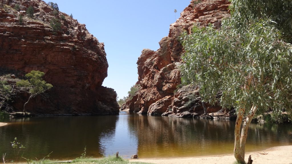 Un trou d'eau dans le désert : Ellery Creek Big Hole (7)