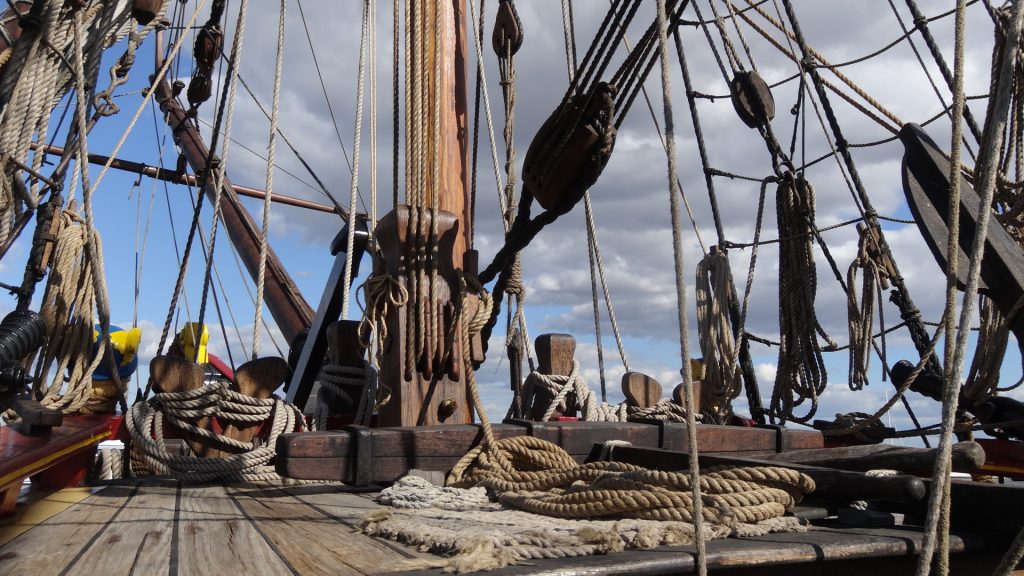 La réplique du Duyfken - premier bateau hollandais à être arrivé en Australie
