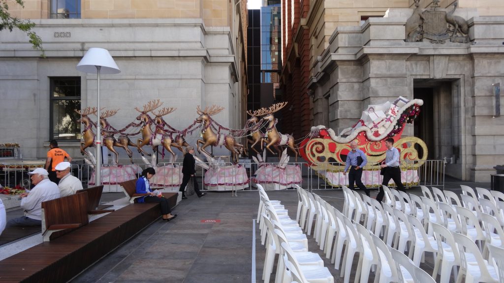 Novembre c'est bientôt Noël, mais en Australie c'est l'été!