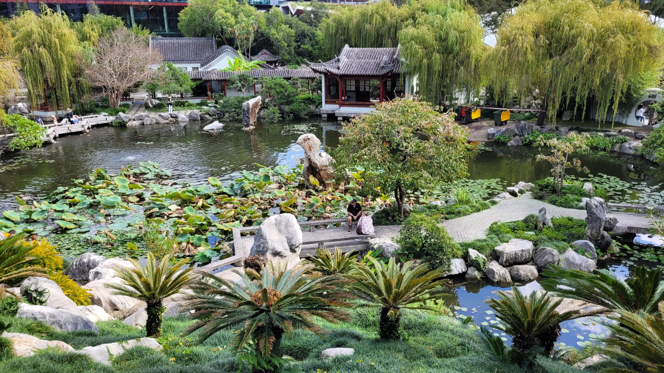 Dans le jardin Chinois