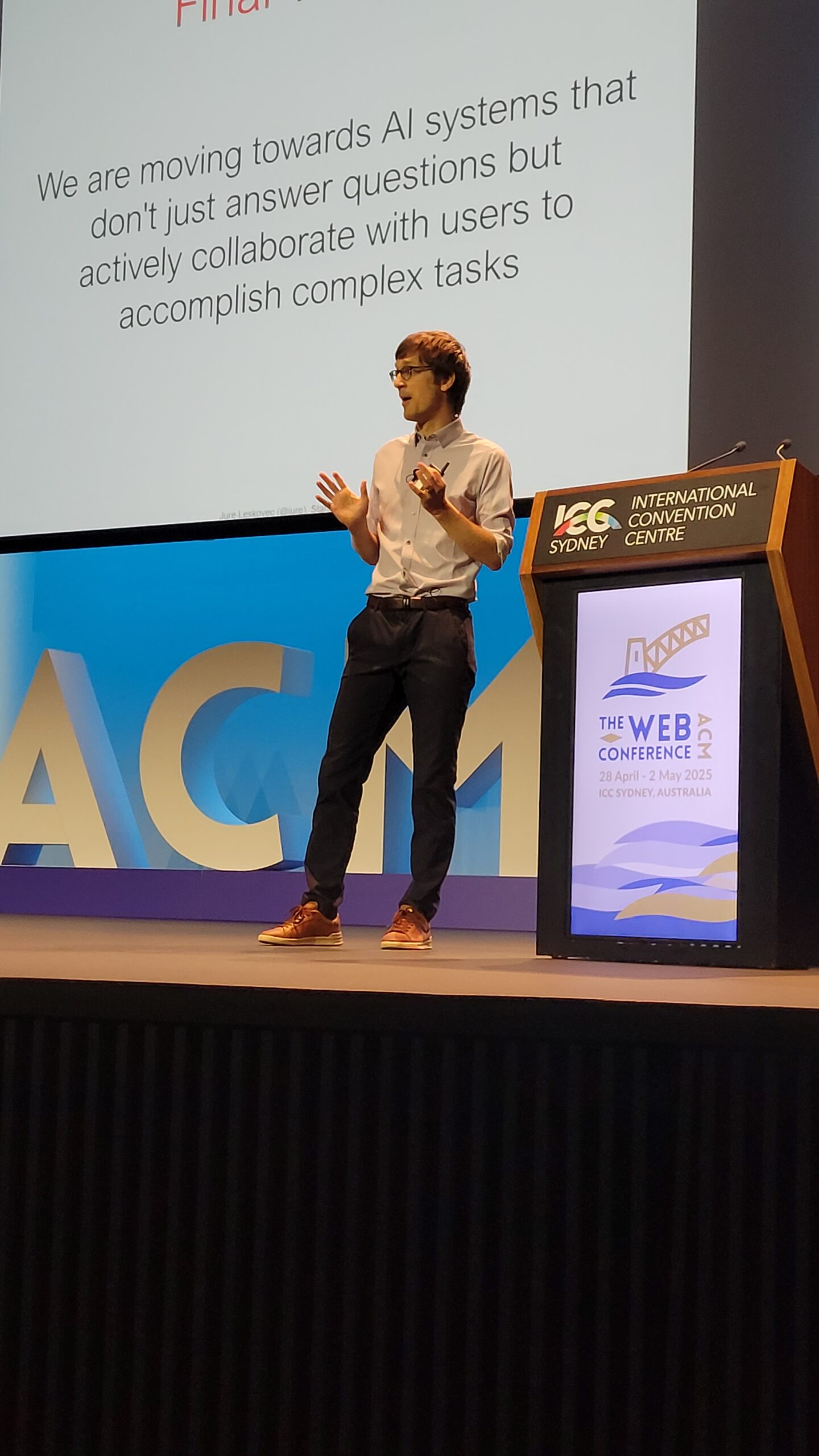 La keynote de Jure Leskovec