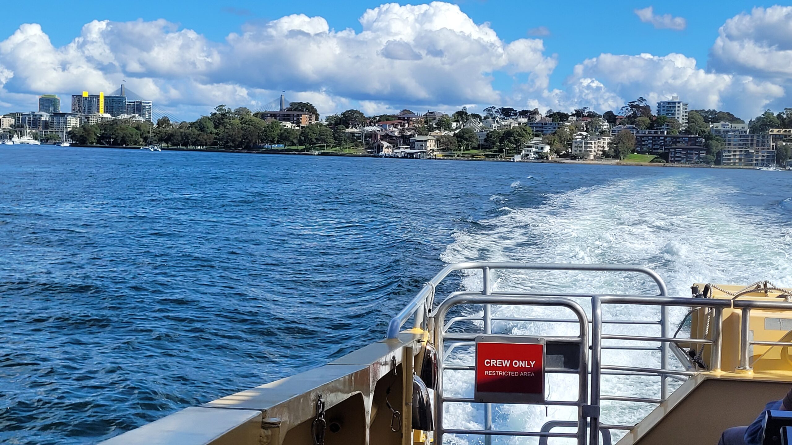 Trajet en ferry de Darling Harbour à Circular Quay