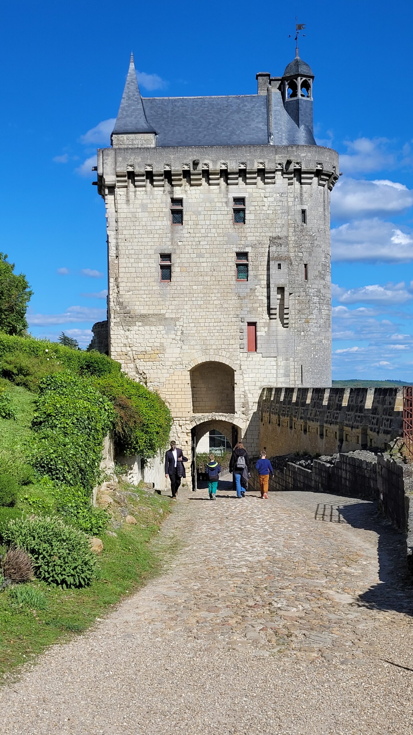La tour de l'horloge vu de la forteresse