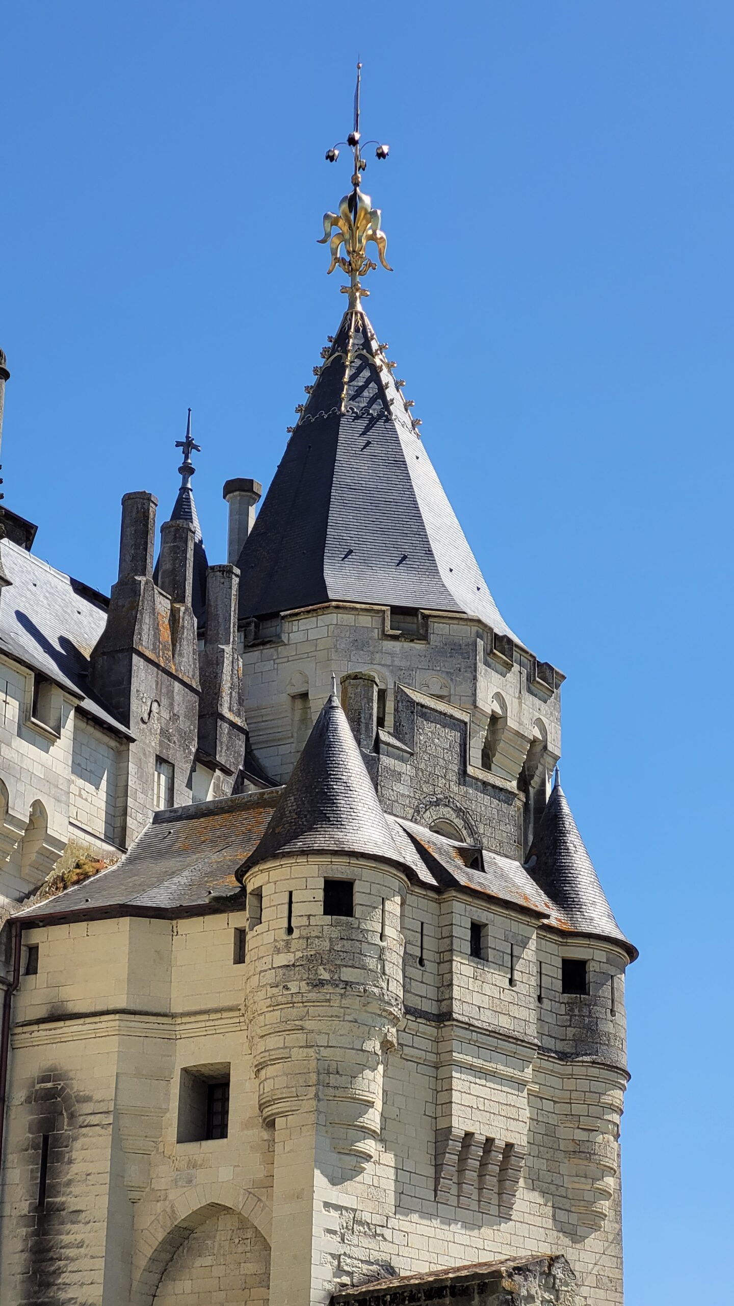La tour du château de Saumur