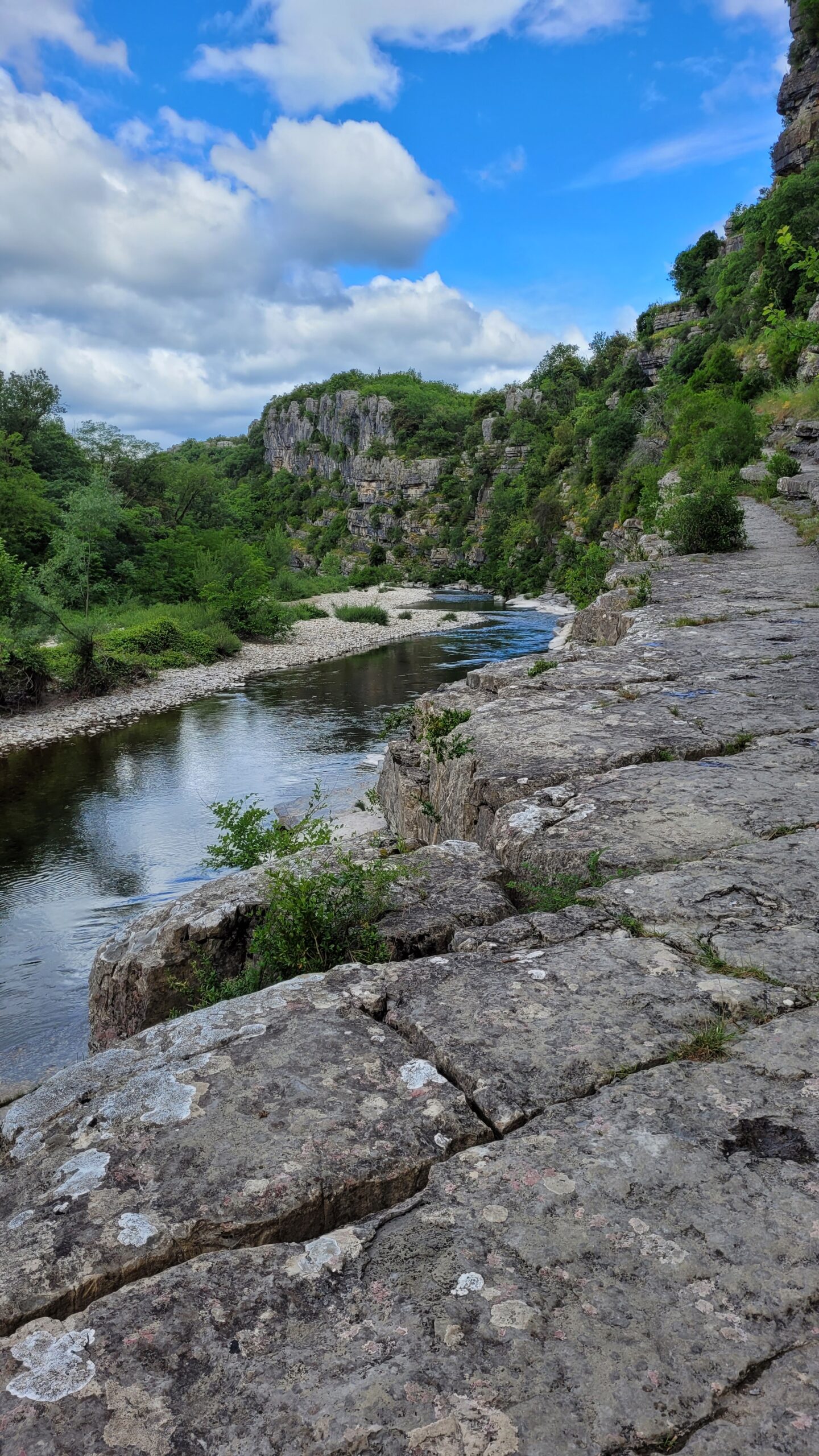 La vallée de la Baume
