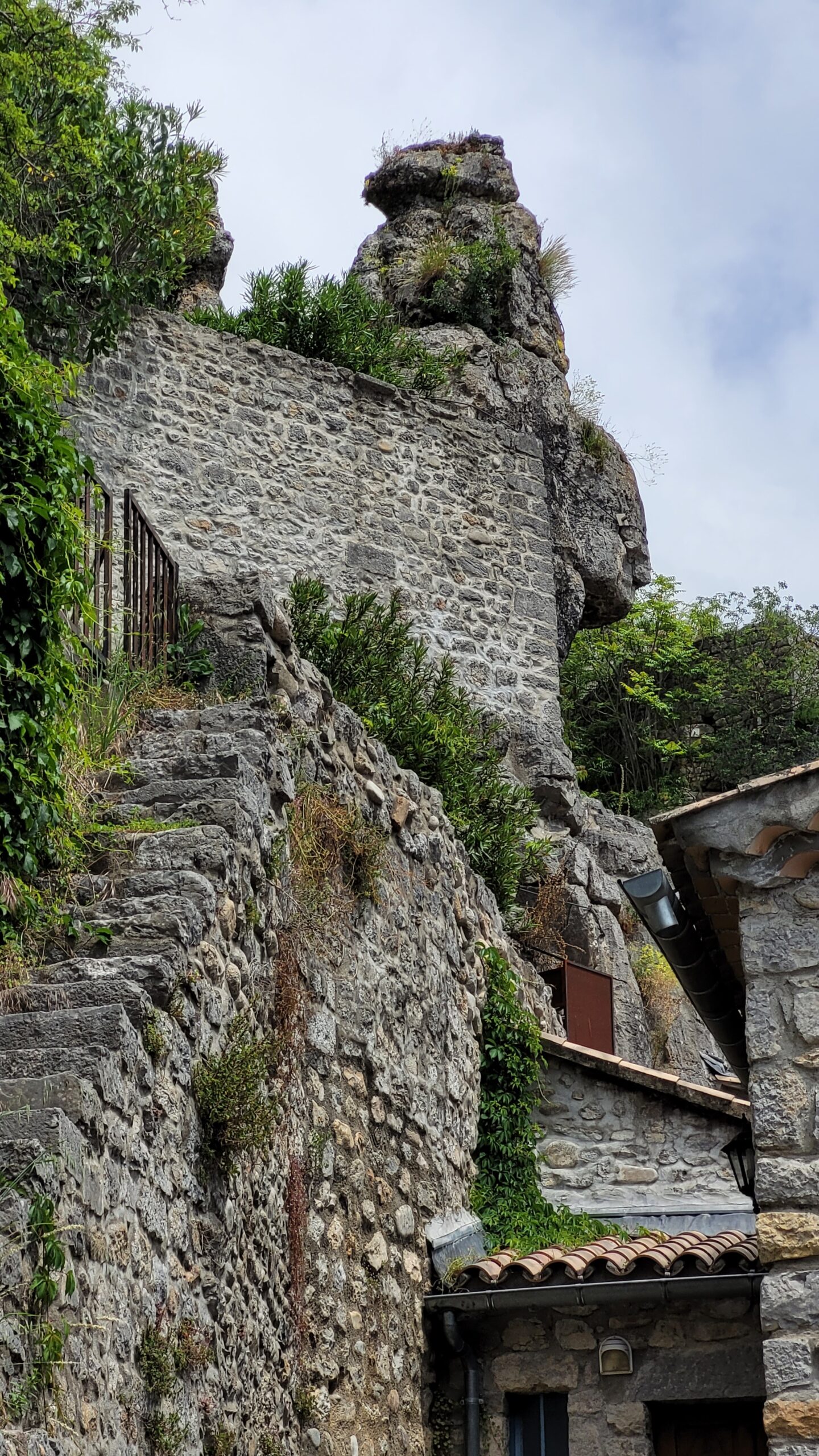 En haut de Labeaume