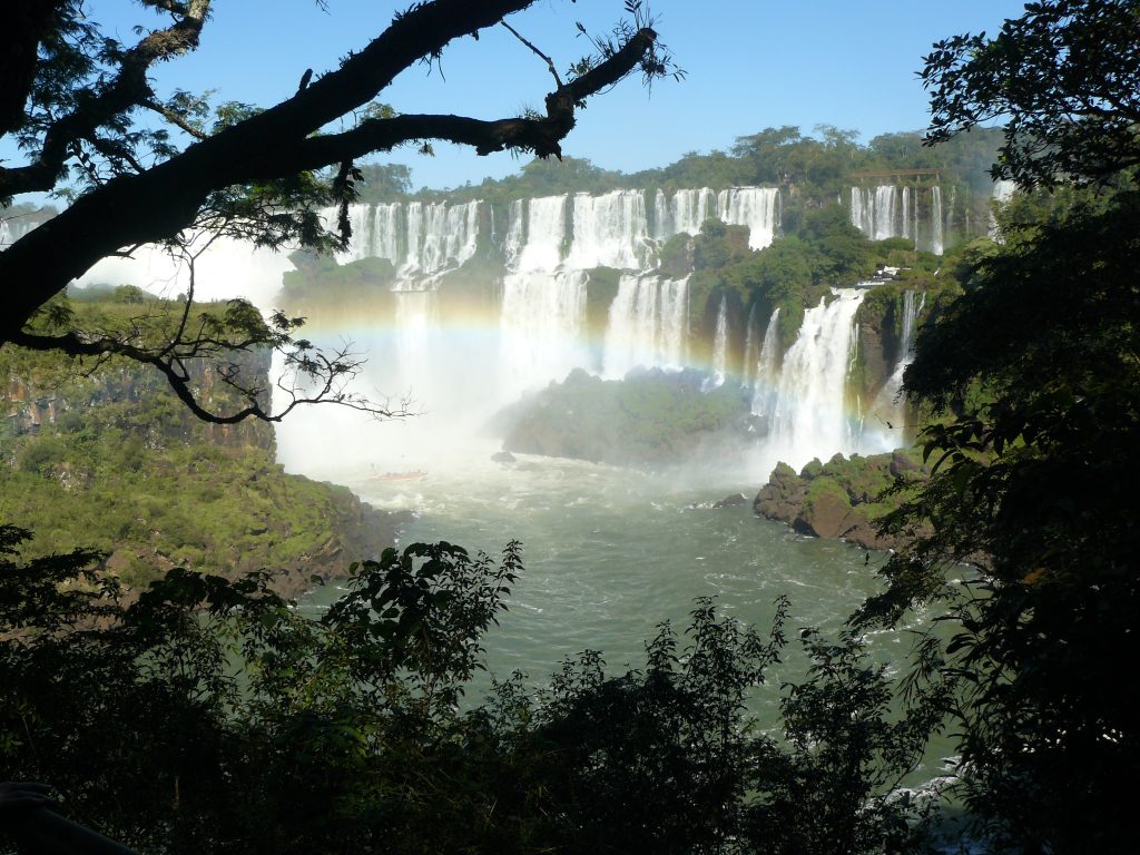 Une vue depuis le côté Argentin.