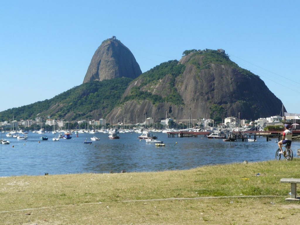 Le Pão de Açucar vu depuis Botafogo.