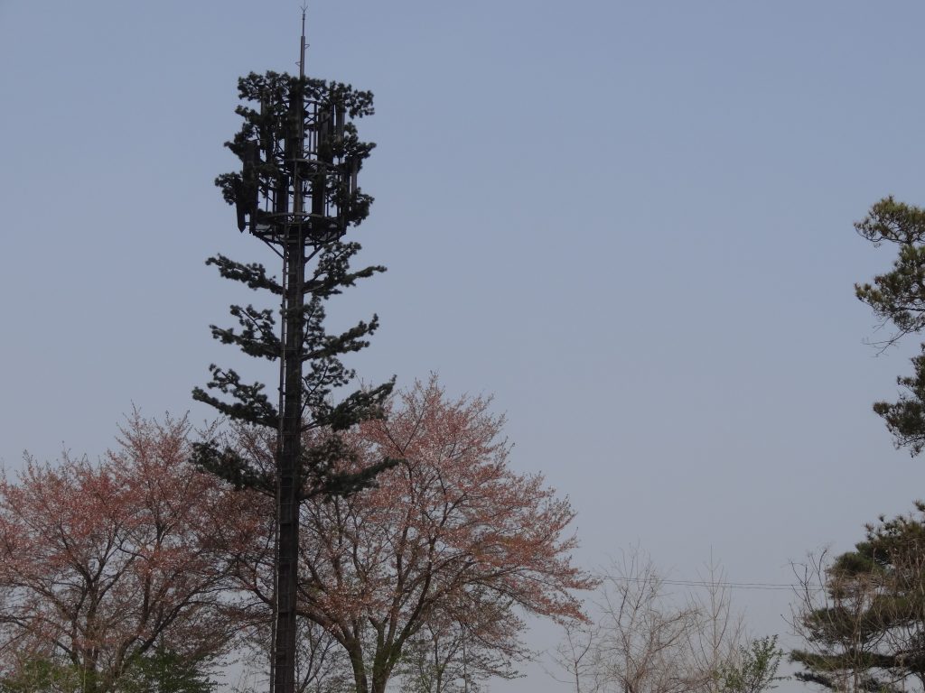 Les antennes de téléphonie mobile sont bien cachées.