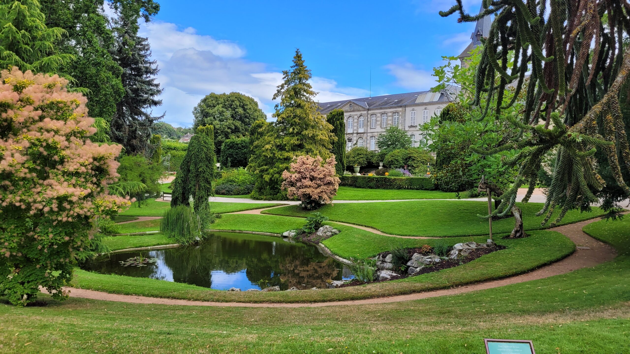 Le parc de la Sénatorerie à Guéret