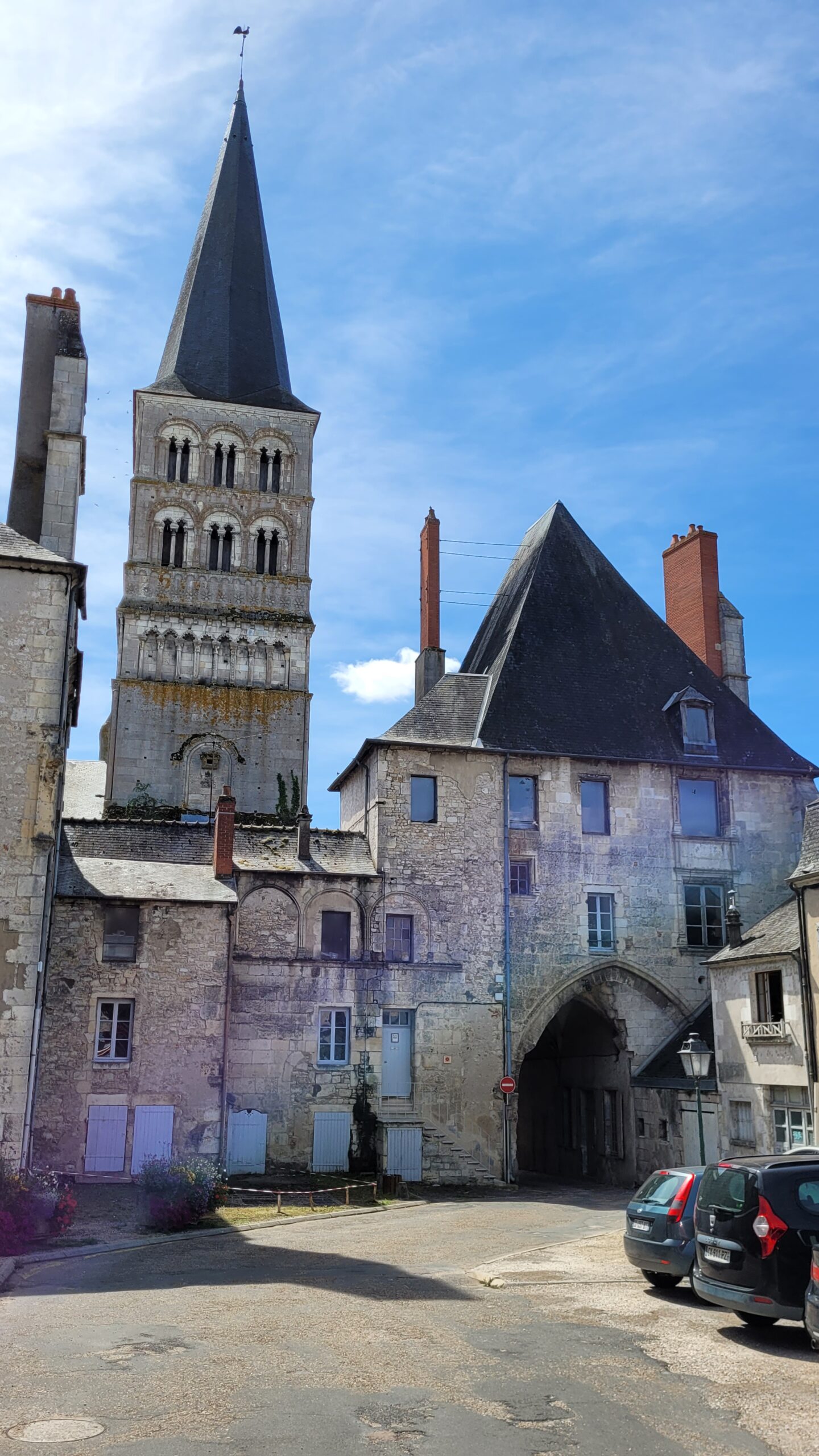 Le clocher de La Charité-sur-Loire