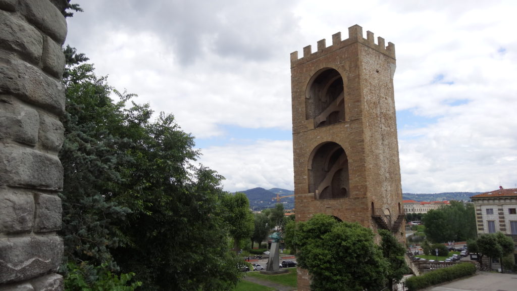 La Porte San Niccolò sur la rive sud de l'Arno