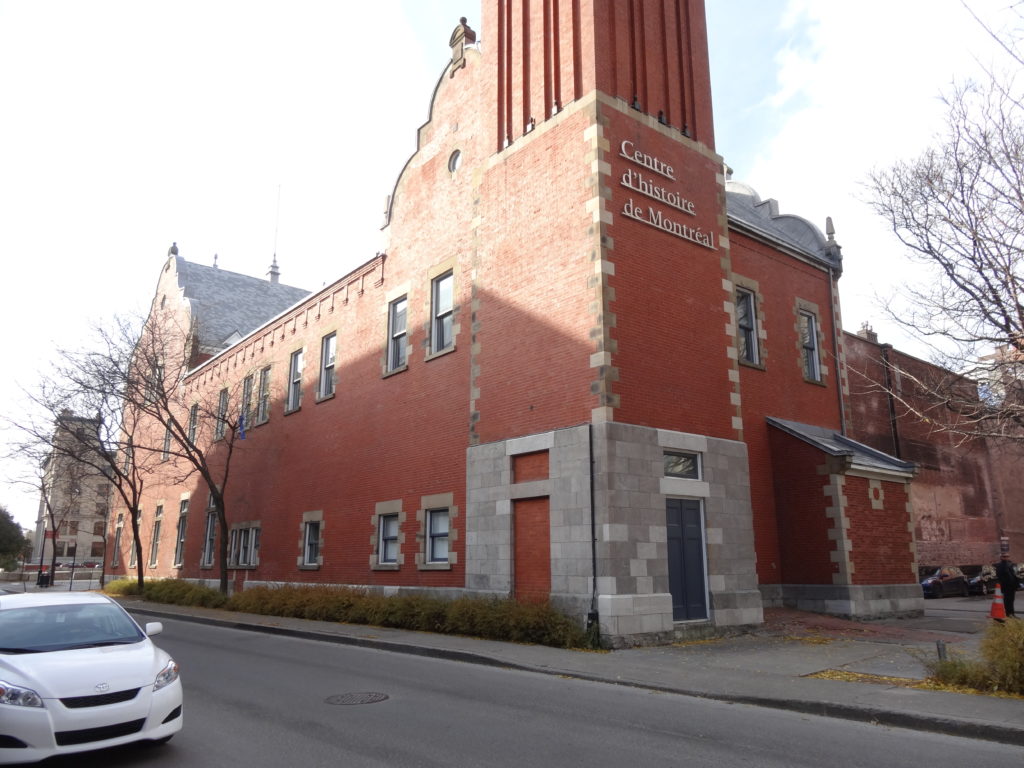 Le Centre d'Histoire de Montréal aménagé dans une ancienne caserne de pompiers