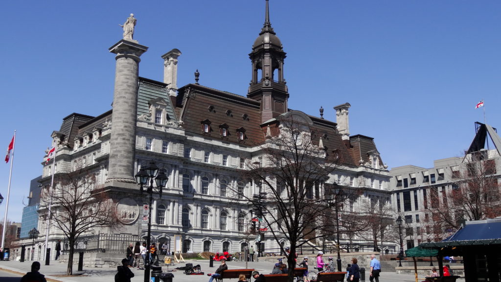 L'Hôtel de ville de Montréal