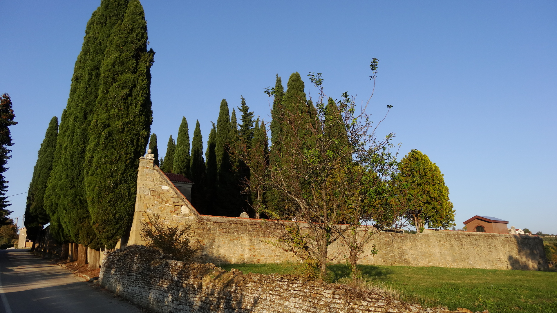 Le cimetière de Grožnjan