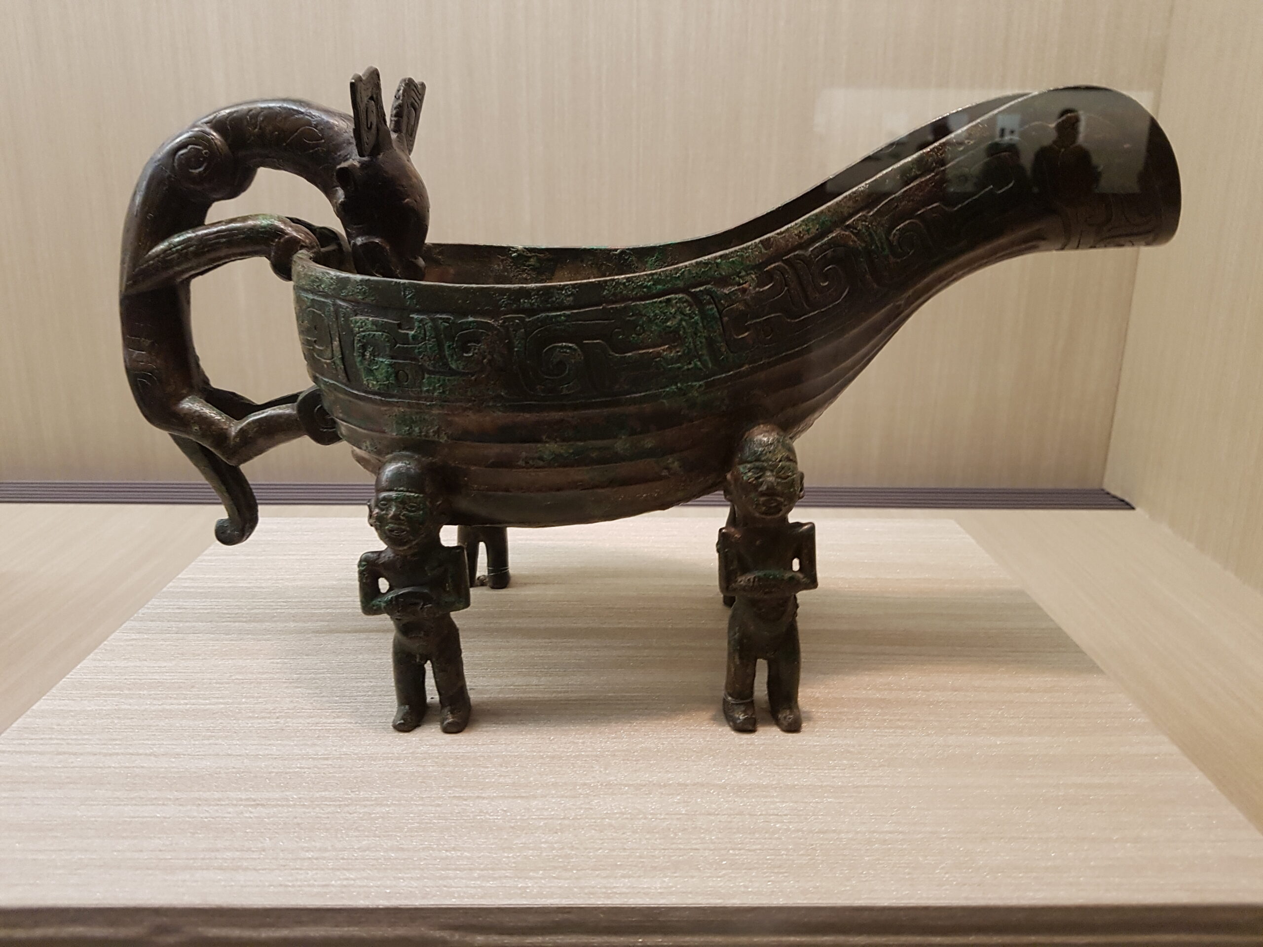 Objet chinois dans le musée de Taipei