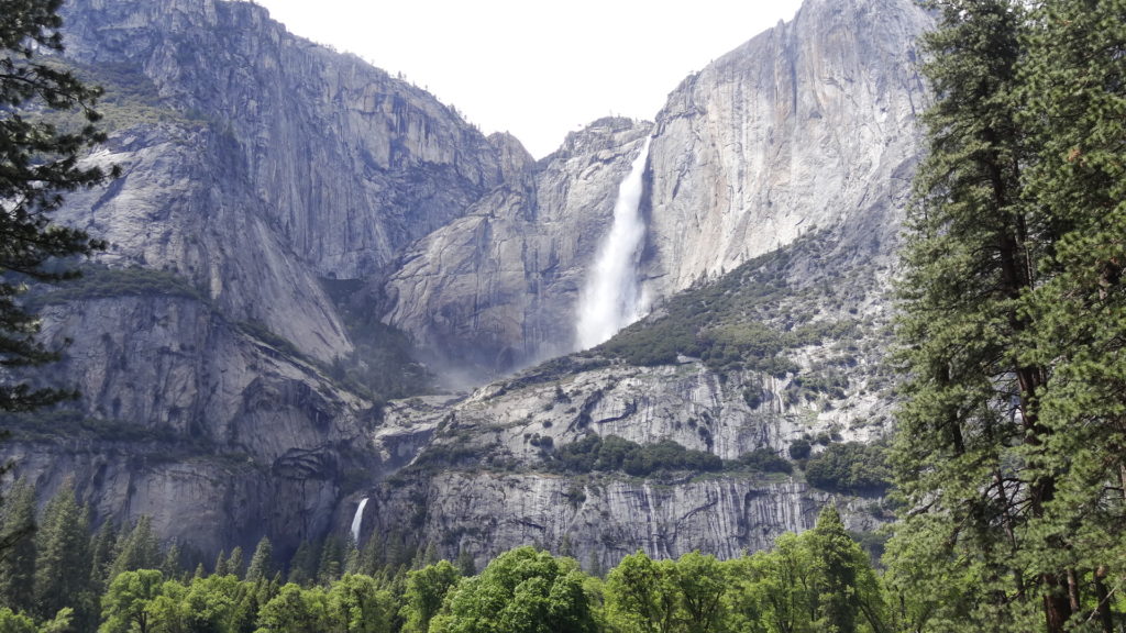 La grande cascade de Yosemite