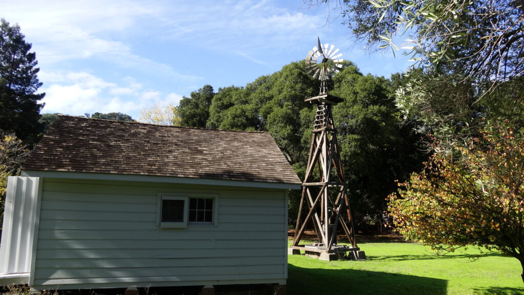 Dans le parc de la maison de John Muir