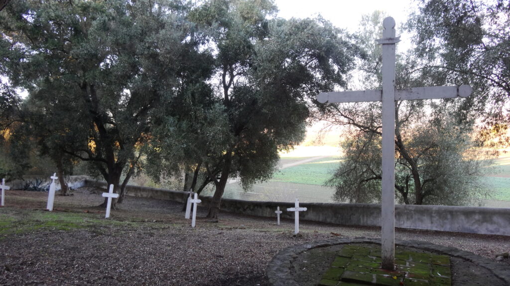 Le cimetière de la mission San Juan Bautista