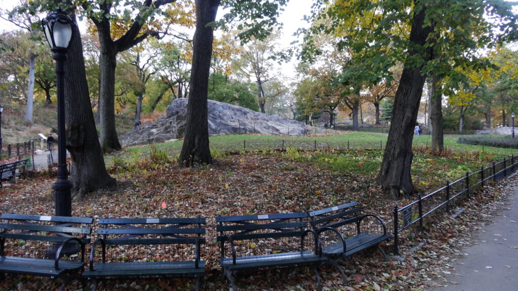 Dans Central Park côté sud-est