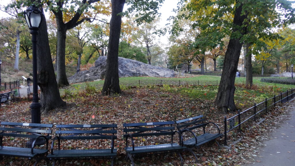 Dans Central Park côté sud-est